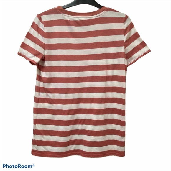 Victoria Secret PINK Striped Sleepwear T-Shirt S - Picture 2 of 5